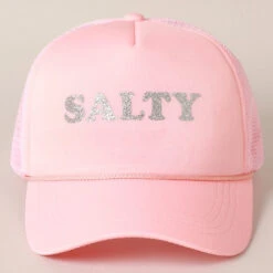 Glitter SALTY Printed Foam Trucker Hat -Bezier shop 18808724 013d7b96 a601 47b3 af57 ddb0af35d18d