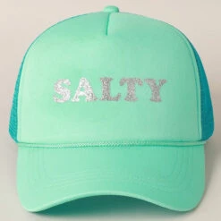 Glitter SALTY Printed Foam Trucker Hat -Bezier shop 18808724 b7389b99 ee4d 4a44 b29b 24d50c7442d2
