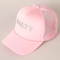 Glitter SALTY Printed Foam Trucker Hat -Bezier shop 18808724 c6cd3046 f2f3 44bb 8ed9 5d529fd211a9