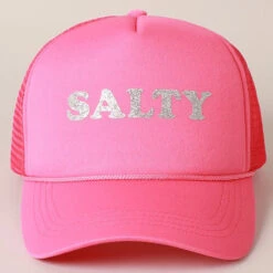 Glitter SALTY Printed Foam Trucker Hat -Bezier shop 18808724 f27bd3f5 8236 4442 9048 c6d59c01deb7