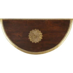 Ranthore Brass 30 X 15 Inch Artifacts Console/Sofa Table -Bezier shop 2054290insa