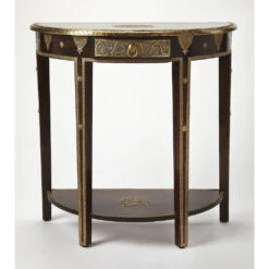 Ranthore Brass 30 X 15 Inch Artifacts Console/Sofa Table -Bezier shop 2054290insb