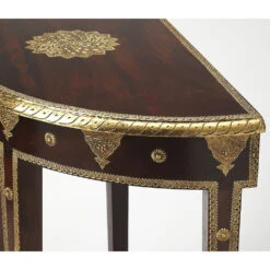 Ranthore Brass 30 X 15 Inch Artifacts Console/Sofa Table -Bezier shop 2054290insc