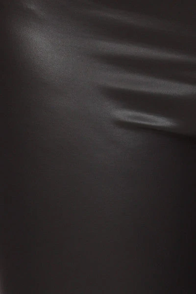 DC Curvy+ Zoe Leather Look Leggings 3 DC Curvy+ Zoe Leather Look Leggings - Image 3