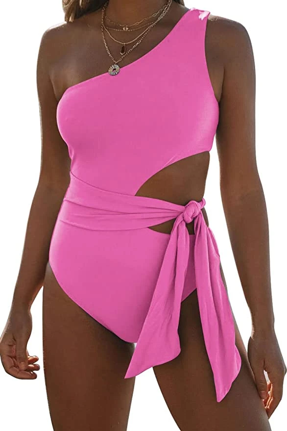 Palm Beach Side Tie One Piece Bathing Suit 9 Palm Beach Side Tie One Piece Bathing Suit - Image 9