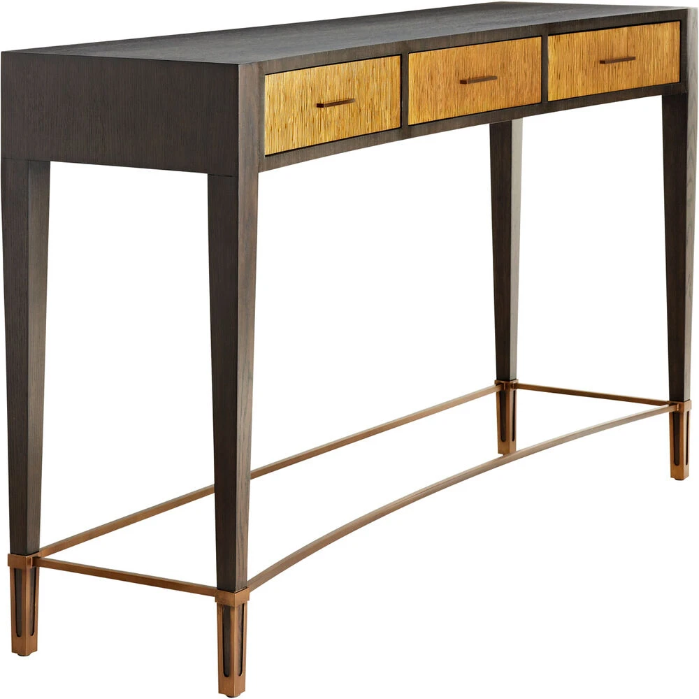 Lancaster 60 Inch Ebony Console 3 Lancaster 60 Inch Ebony Console - Image 3