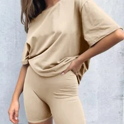 Joah Two Piece Biker Shorts Set -Bezier shop 61IAtHBzVzL. AC UX679