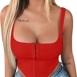 Amor Corset Tank Top -Bezier shop 61ISyL0kJWL. AC UL1500