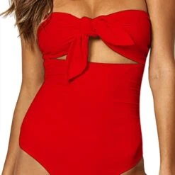 Bardot Knot Cutout Bathing Suit 19 Bardot Knot Cutout Bathing Suit -Bezier shop 61QVZTxND6L. SY879. SX. UX. SY. UY