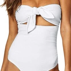 Bardot Knot Cutout Bathing Suit 18 Bardot Knot Cutout Bathing Suit -Bezier shop 61S7YQaZLOL. SY879. SX. UX. SY. UY