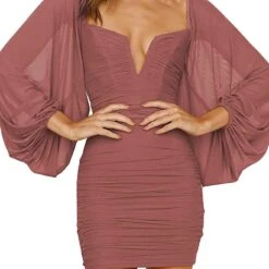 Faye Long Sleeve Dress