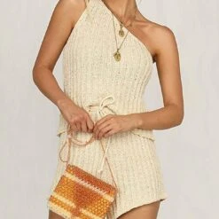 Acapulco One Shoulder Knit Set -Bezier shop 61iY NArbeL. AC SX679. SX. UX. SY. UY