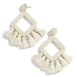 Baha Beaded Silk Tassel Earrings -Bezier shop 61p5kcSHPdL. UL1200