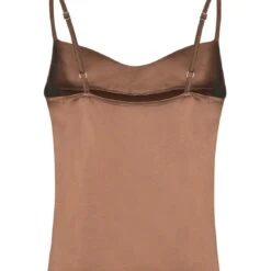 Simplicity Satin Cami Tank - Golden, Hunter Green, Black, White -Bezier shop 61scTI 2BfzXL