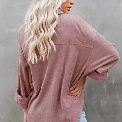 In With The New Dusty Rose Shacket -Bezier shop 7110Jpldn1L. AC UY879