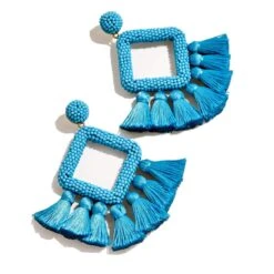 Baha Beaded Silk Tassel Earrings -Bezier shop 711fEgCQ3nL. UL1180