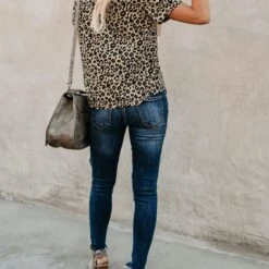Leoni Leopard Print Top - Multi -Bezier shop 716ipUAyKqL