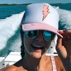 Electric Lightning Bolt Trucker Hat -Bezier shop 719rS6tzYgL. AC SX679. SX. UX. SY. UY