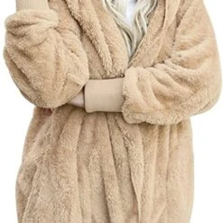 Cozy Up Hooded Teddy Jacket