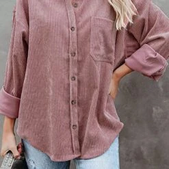 In With The New Dusty Rose Shacket -Bezier shop 816uQxD ZEL. AC UY879