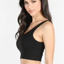 The Classic Stretch Crop Tank - Black Or White 9 The Classic Stretch Crop Tank - Black Or White -Bezier shop 8198230 bdfd2168 f60a 412a a0bb f3933ee7167a