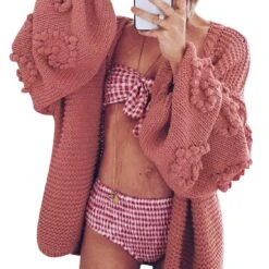 Hearts Oversized Cardigan 12 Hearts Oversized Cardigan -Bezier shop 81eQWqEiv8L