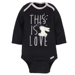 Bunny Baby 6-Pack Long-Sleeve Onesie Bodysuits 12 Bunny Baby 6-Pack Long-Sleeve Onesie Bodysuits -Bezier shop 81kL6GNhPRL
