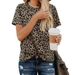 Leoni Leopard Print Top - Multi