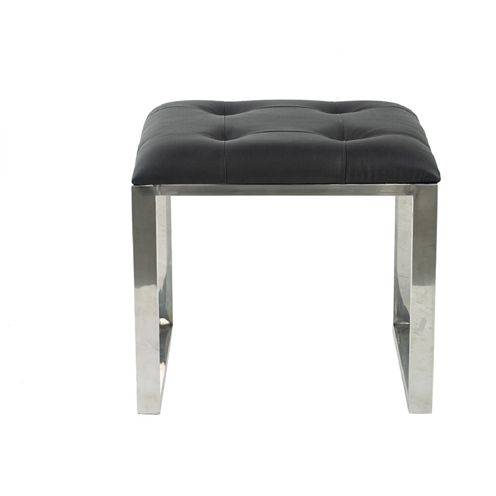 Anita 48 X 16 Inch Black And Silver Console Tables And Stool 11 Anita 48 X 16 Inch Black And Silver Console Tables And Stool - Image 11