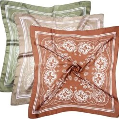 Soleil Silk Scarf Set (3)