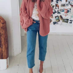 Hearts Oversized Cardigan