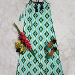 Cindy Print Maxi Dress - Turquoise + Multi -Bezier shop b1af80fcd9a67e278840de3f943d4ab0 d4f974e9 a33d 45d7 ba29 51574c7ce746