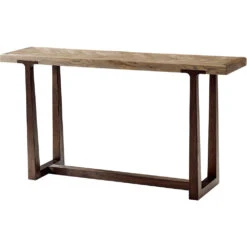 Echoes 60 X 15 Inch Echo Oak Console Table