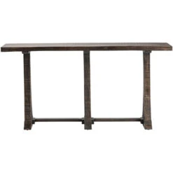 Bezier shop 16 Alpine Console 76 X 17 Inch Dark Brown Console Table
