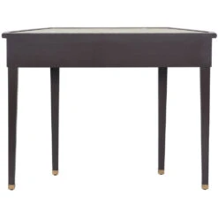 Dann Foley - Shagreen 45 Inch Ivory And Gray Shagreen Console Table -Bezier shop dff26560ds 04
