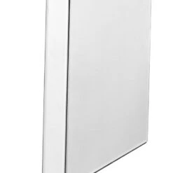 Contempo 39 Inch Clear Mirror Console Table -Bezier shop mf6 1052 6