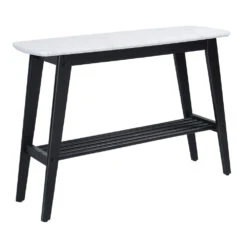 Birchwood 46 Inch Faux White Console Table